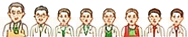 所属ドクターのイラスト